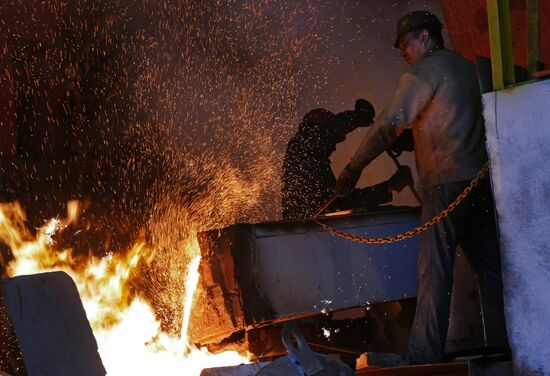 Launching Makeyevsky Foundry in Donetsk
