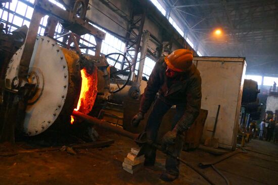 Launching Makeyevsky Foundry in Donetsk