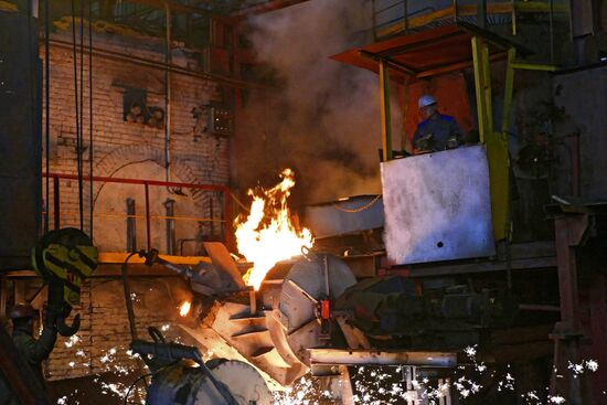 Launching Makeyevsky Foundry in Donetsk