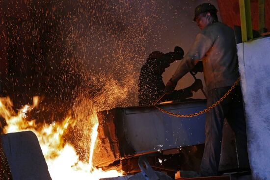Launching Makeyevsky Foundry in Donetsk