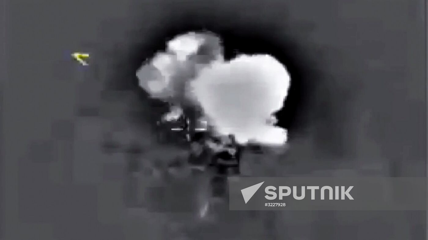 Russian warplanes and Kolpino submarine hit terrorist objects in Syria