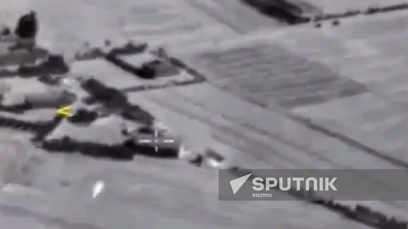 Russian warplanes and Kolpino submarine hit terrorist objects in Syria