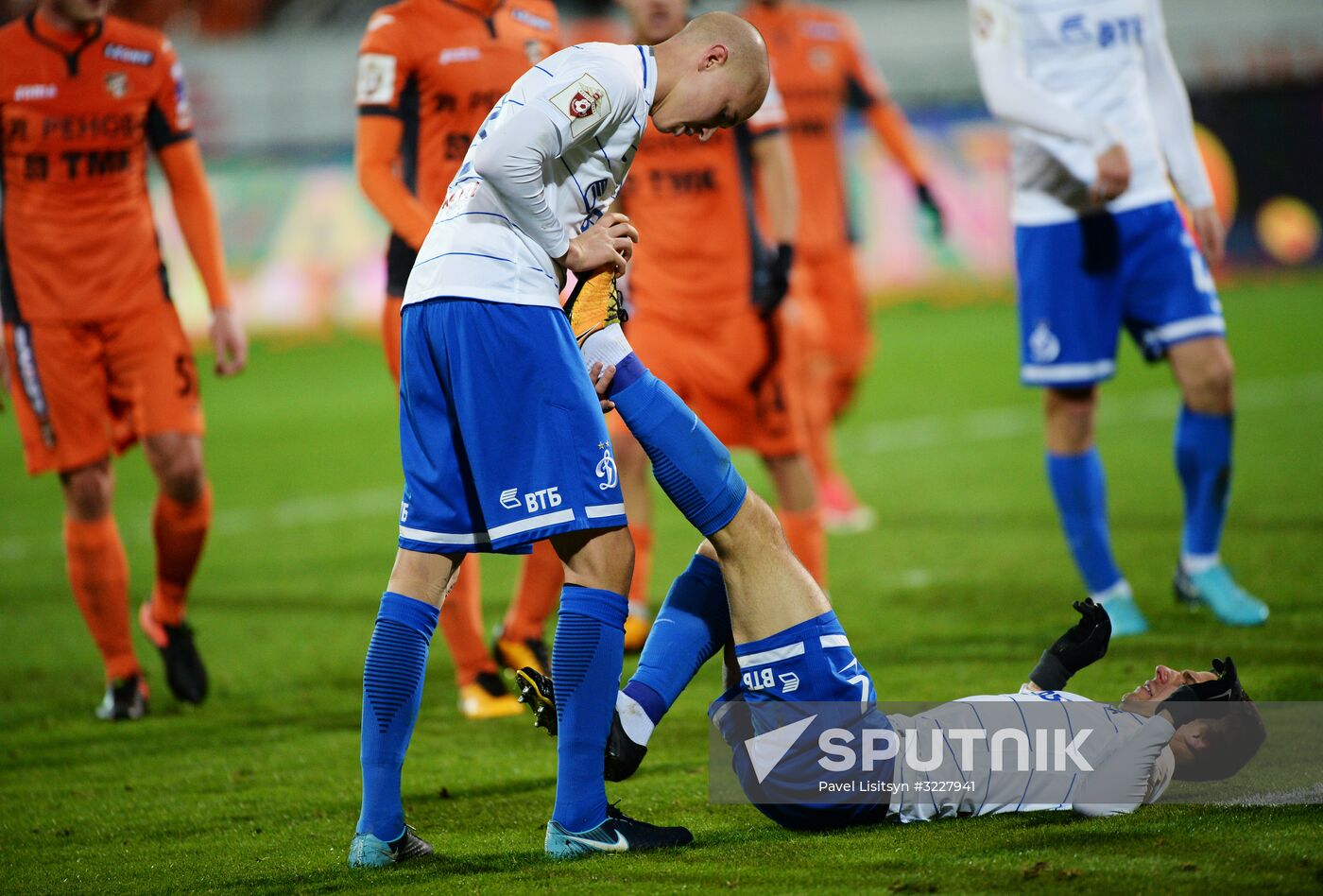 Russian Football Premier League. Ural vs. Dynamo Moscow