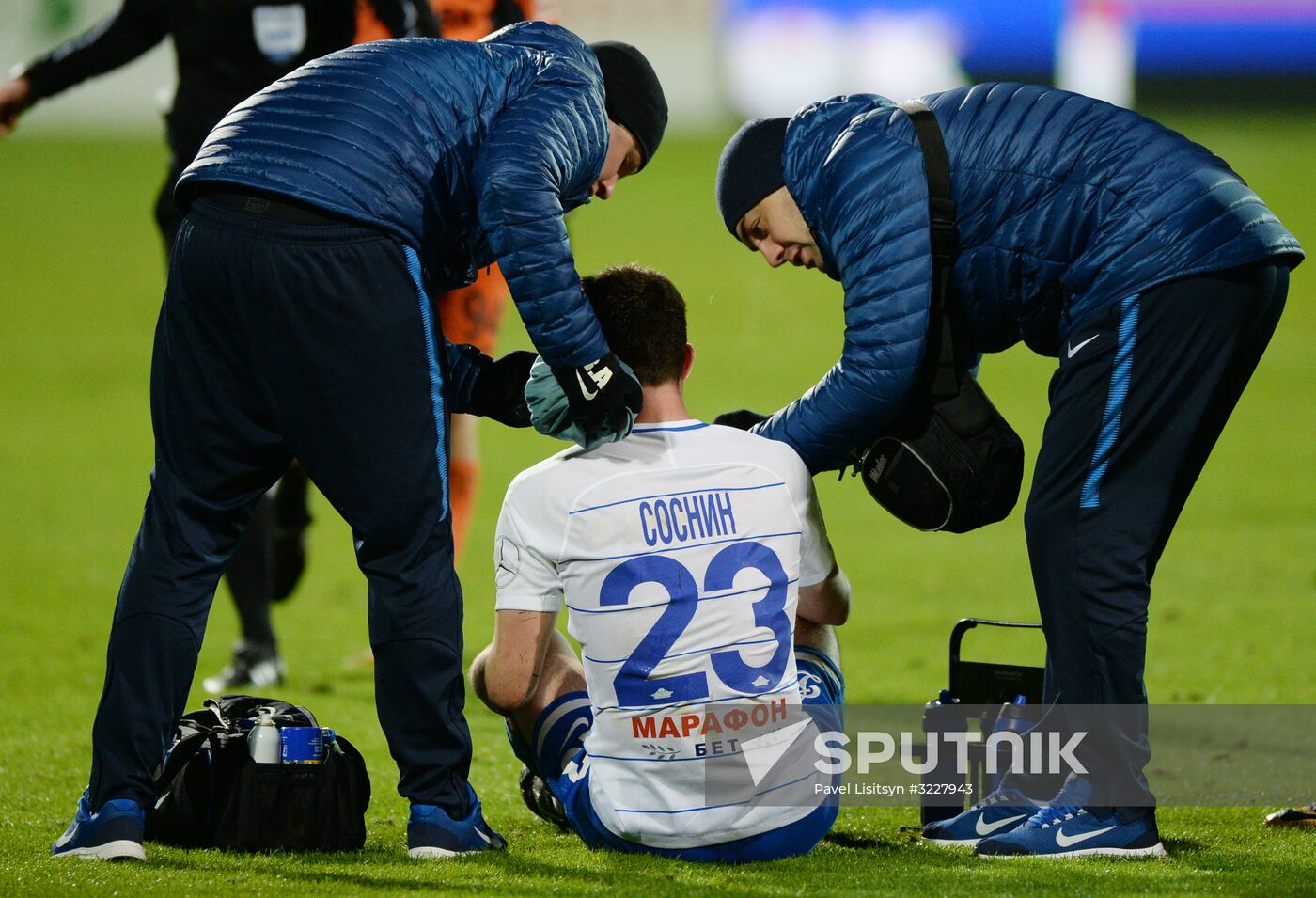 Russian Football Premier League. Ural vs. Dynamo Moscow