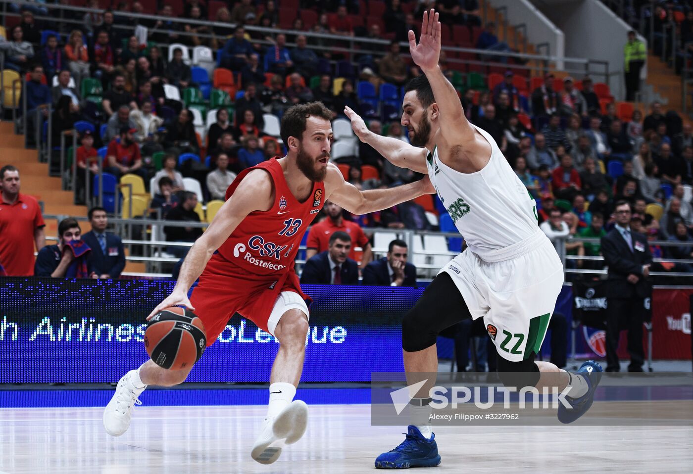 Basketball. Euroleague. CSKA vs. Zalgiris