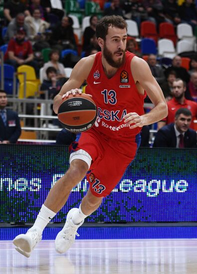 Basketball. Euroleague. CSKA vs. Zalgiris