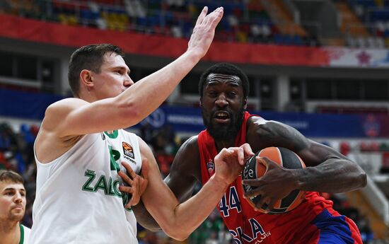 Basketball. Euroleague. CSKA vs. Zalgiris