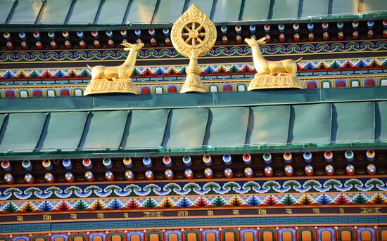 Settlement of Aginskoye in Transbaikal Territory