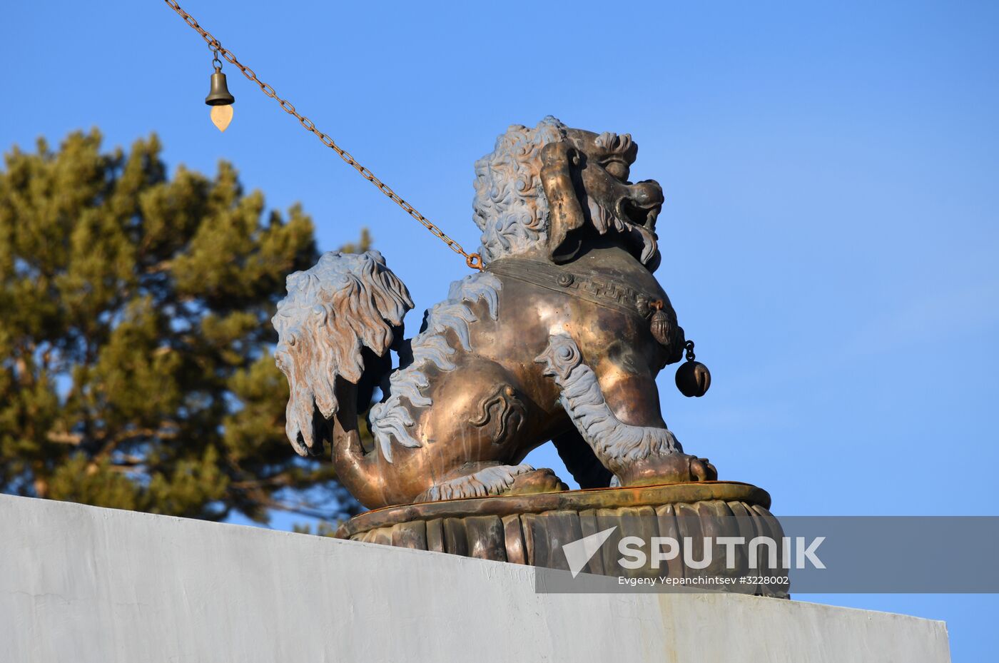 Settlement of Aginskoye in Transbaikal Territory