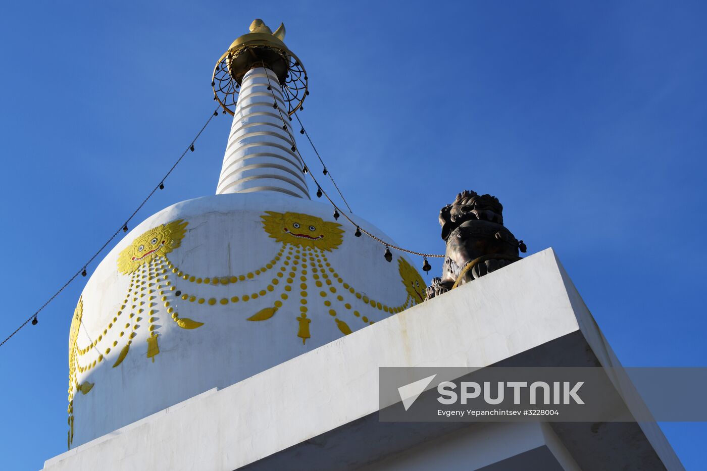 The settlement of Aginskoye in Transbaikal Territory