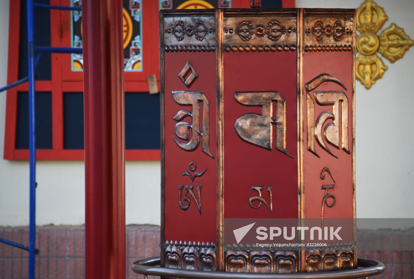 The settlement of Aginskoye in Transbaikal Territory