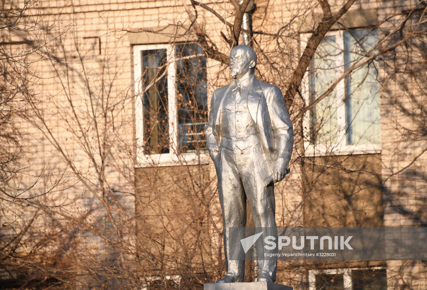 Settlement of Aginskoye in Transbaikal Territory