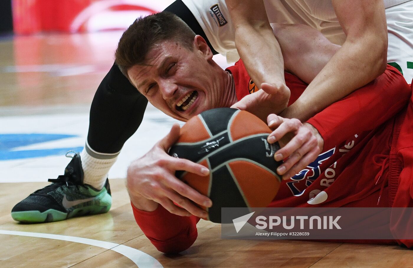 Basketball. Euroleague. CSKA vs. Zalgiris