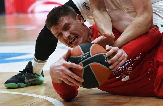 Basketball. Euroleague. CSKA vs. Zalgiris