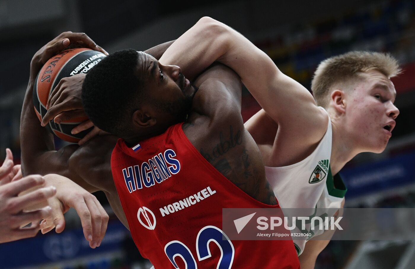 Basketball. Euroleague. CSKA vs. Zalgiris