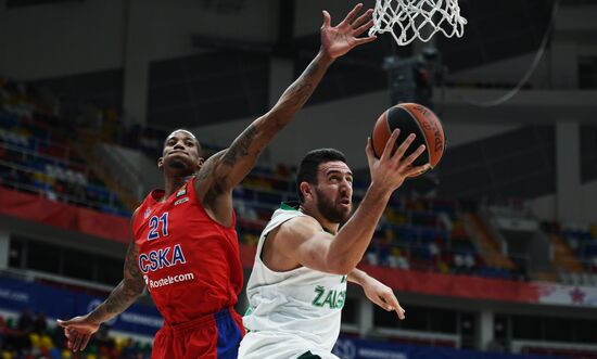 Basketball. Euroleague. CSKA vs. Zalgiris