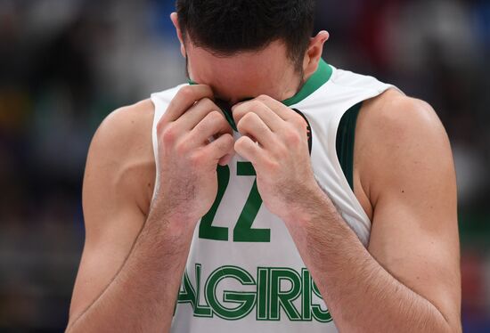 Basketball. Euroleague. CSKA vs. Zalgiris