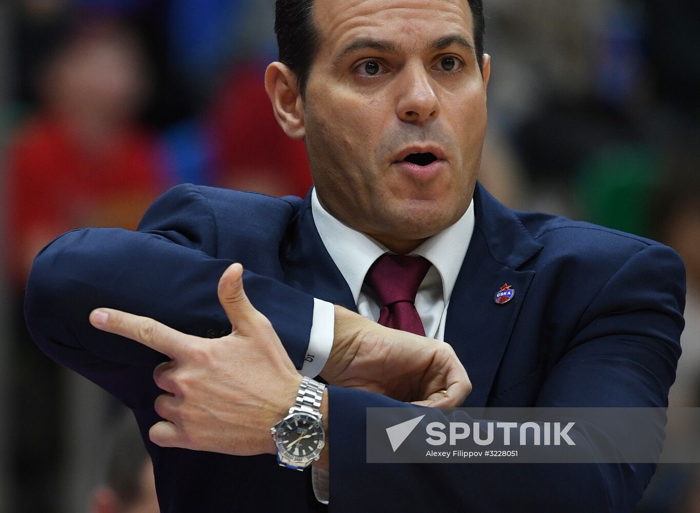 Basketball. Euroleague. CSKA vs. Zalgiris