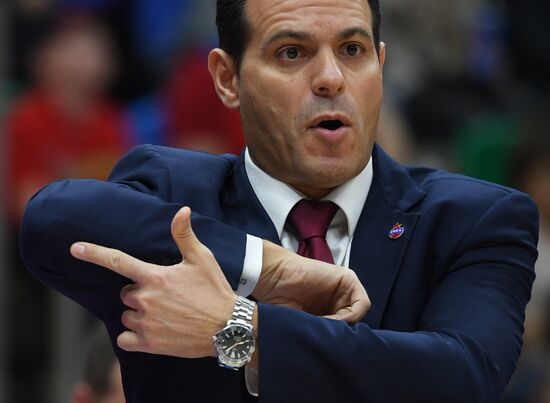Basketball. Euroleague. CSKA vs. Zalgiris