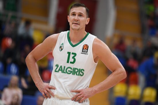 Basketball. Euroleague. CSKA vs. Zalgiris