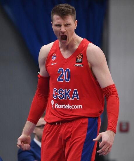 Basketball. Euroleague. CSKA vs. Zalgiris