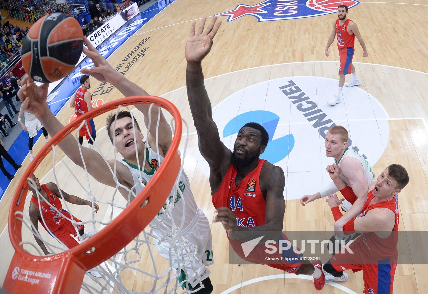 Basketball. Euroleague. CSKA vs. Zalgiris
