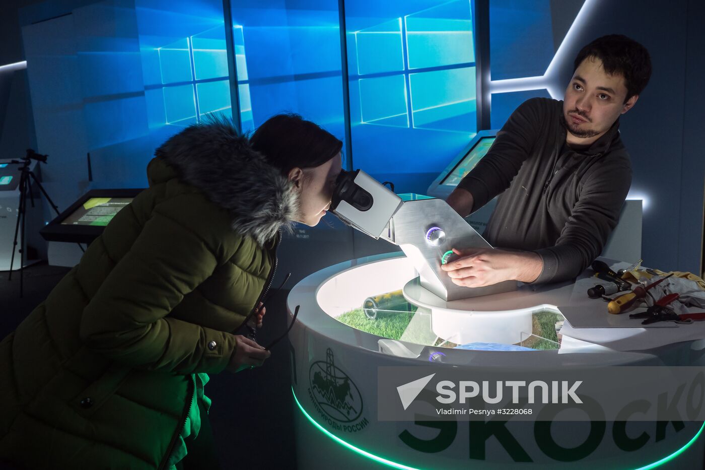 Russia Focused on the Future exhibition