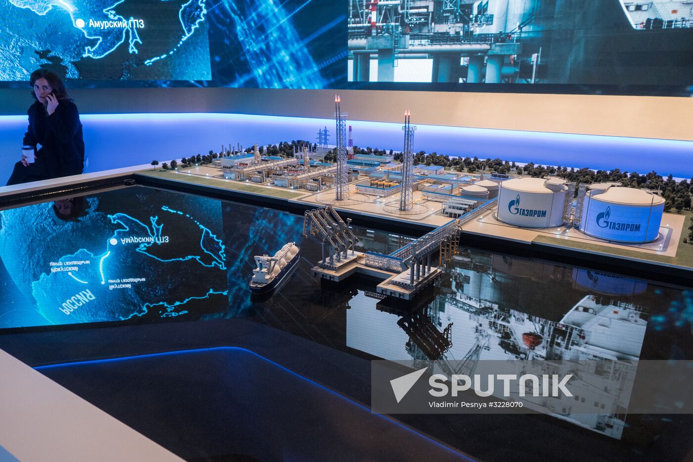 Russia Focused on the Future exhibition