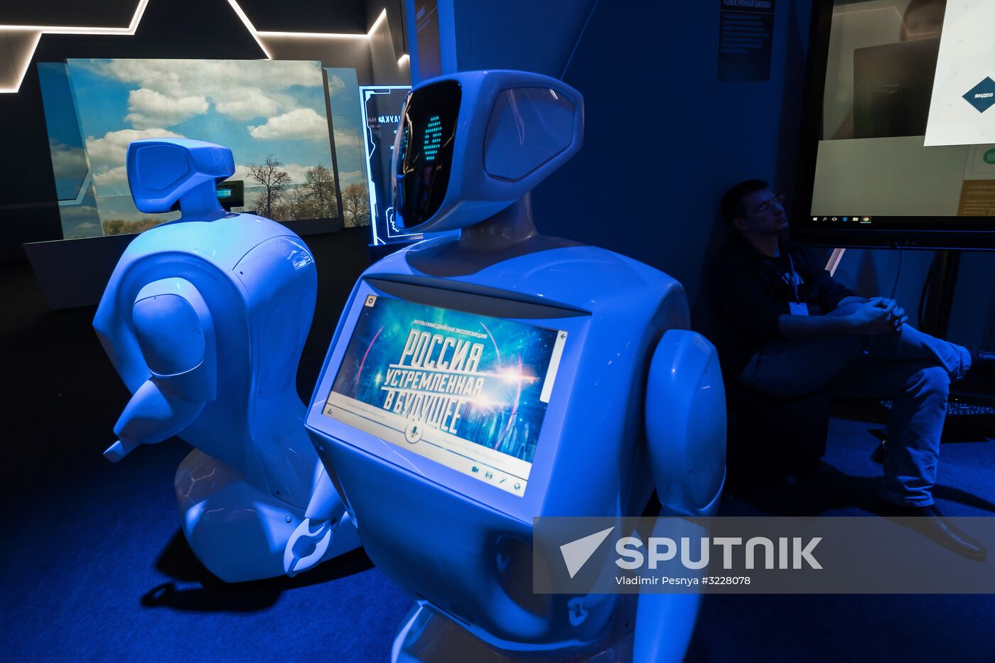 Russia Focused on the Future exhibition