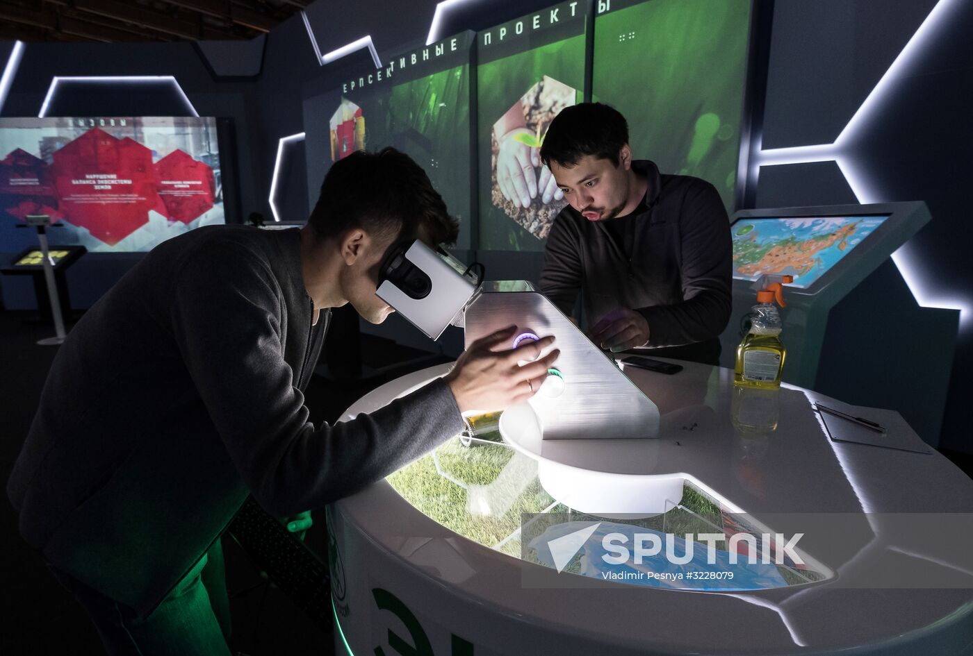 Russia Focused on the Future exhibition