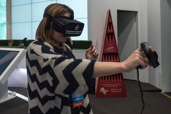 Russia Focused on the Future exhibition