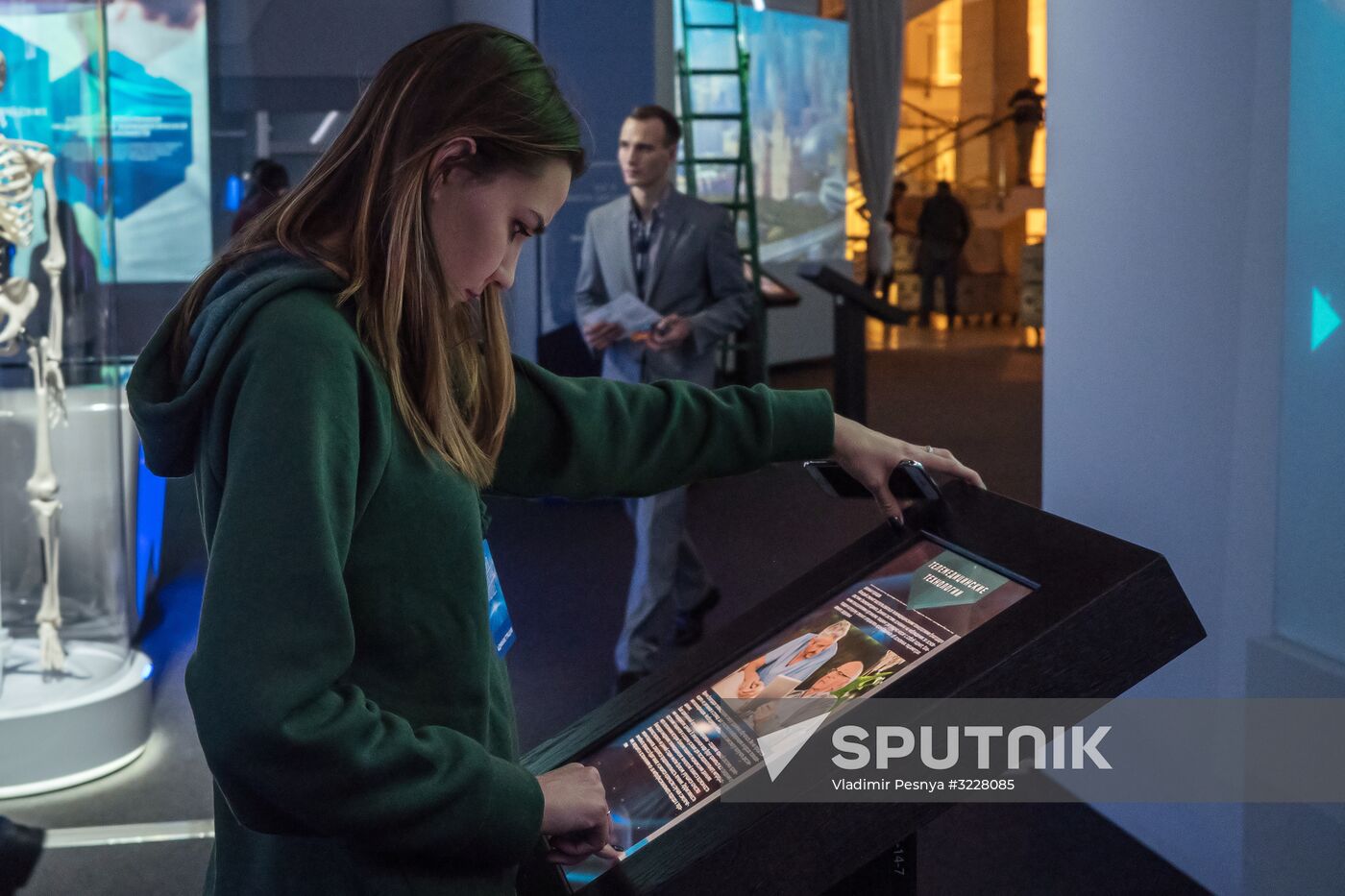 Russia Focused on the Future exhibition