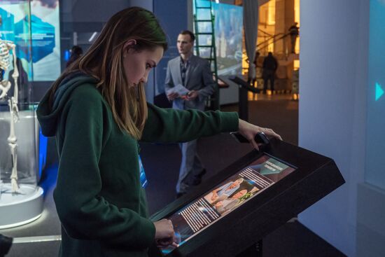 Russia Focused on the Future exhibition