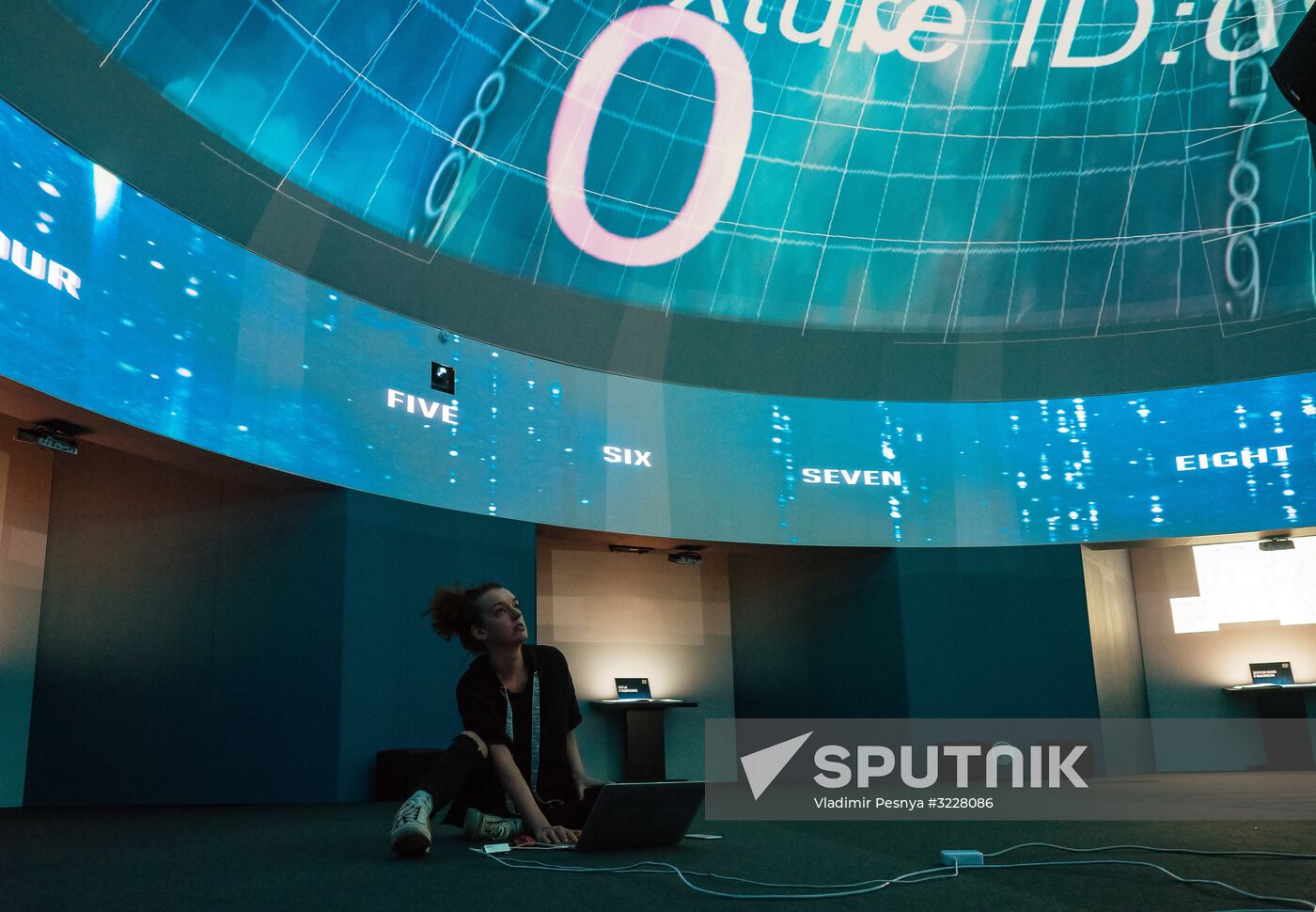 Russia Focused on the Future exhibition