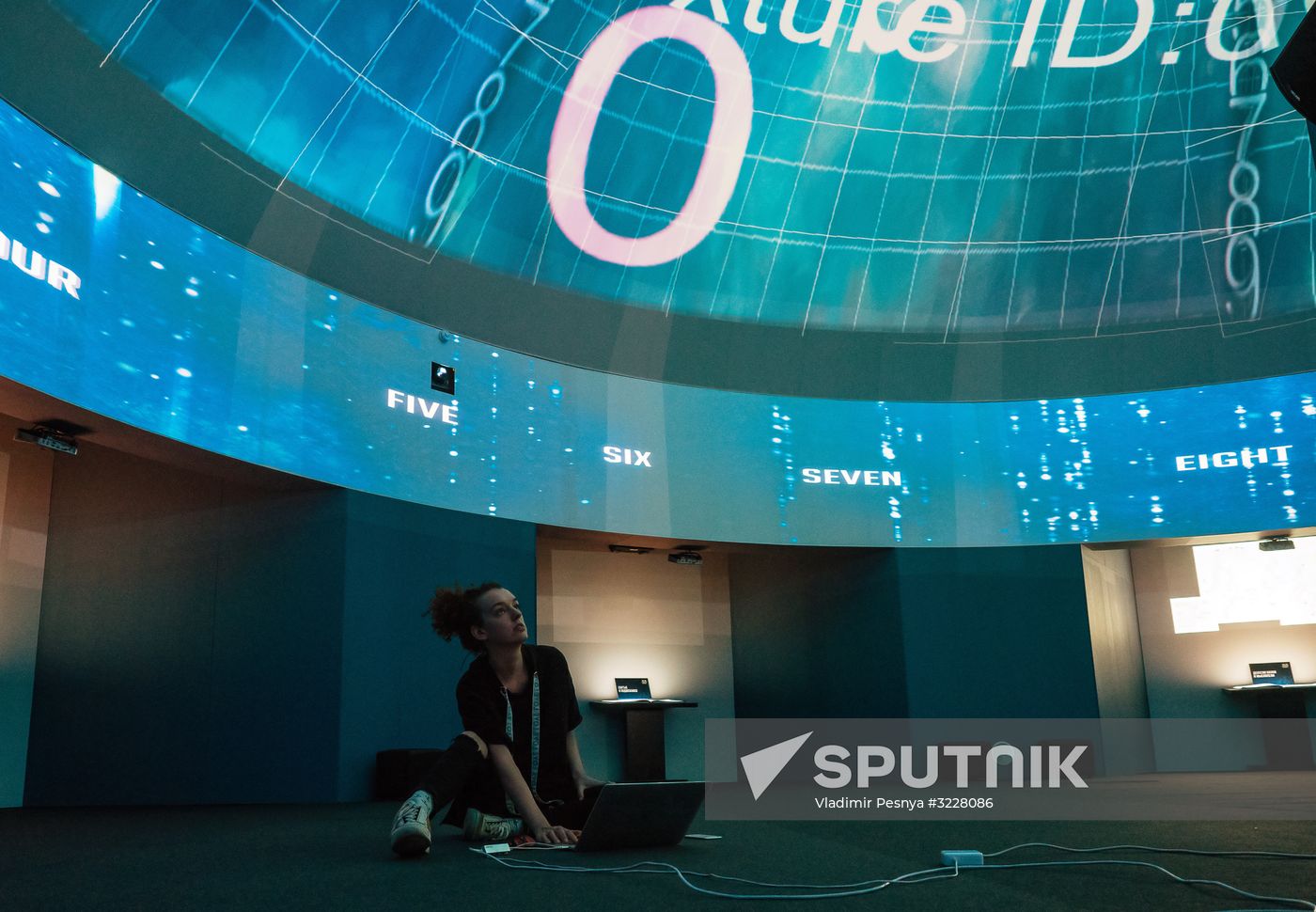 Russia Focused on the Future exhibition