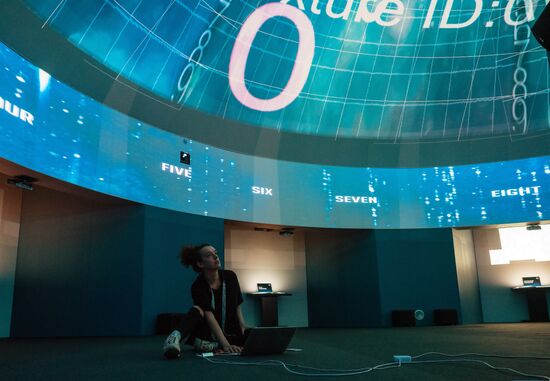 Russia Focused on the Future exhibition