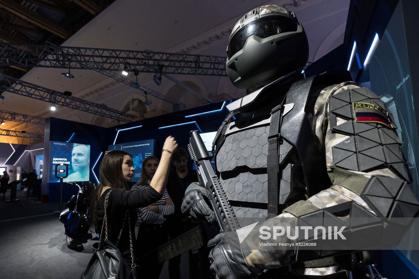 Russia Focused on the Future exhibition