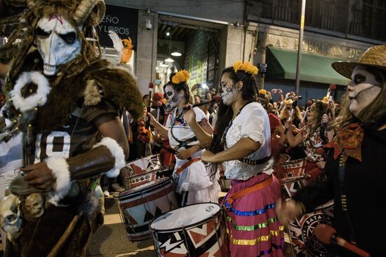 Mexico City celebrates the Day of the Dead