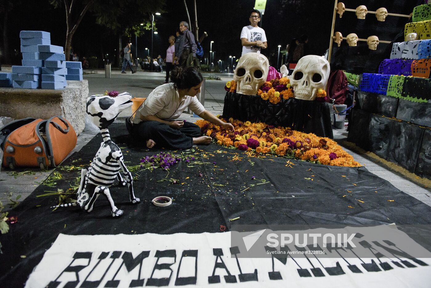 Mexico City celebrates the Day of the Dead