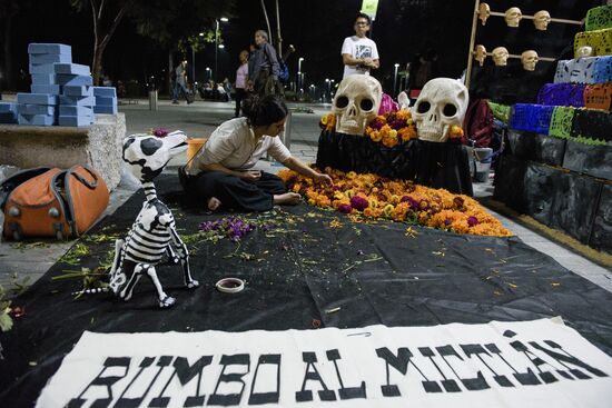 Mexico City celebrates the Day of the Dead