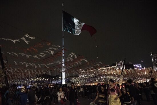 Mexico City celebrates the Day of the Dead