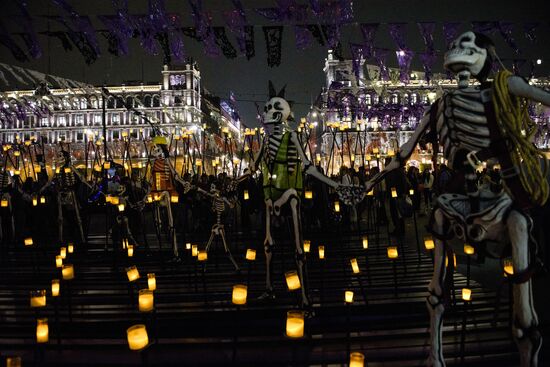 Mexico City celebrates the Day of the Dead