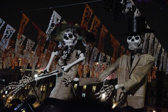 Mexico City celebrates the Day of the Dead