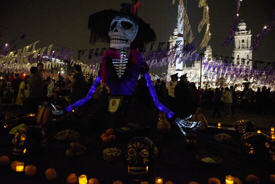 Mexico City celebrates the Day of the Dead