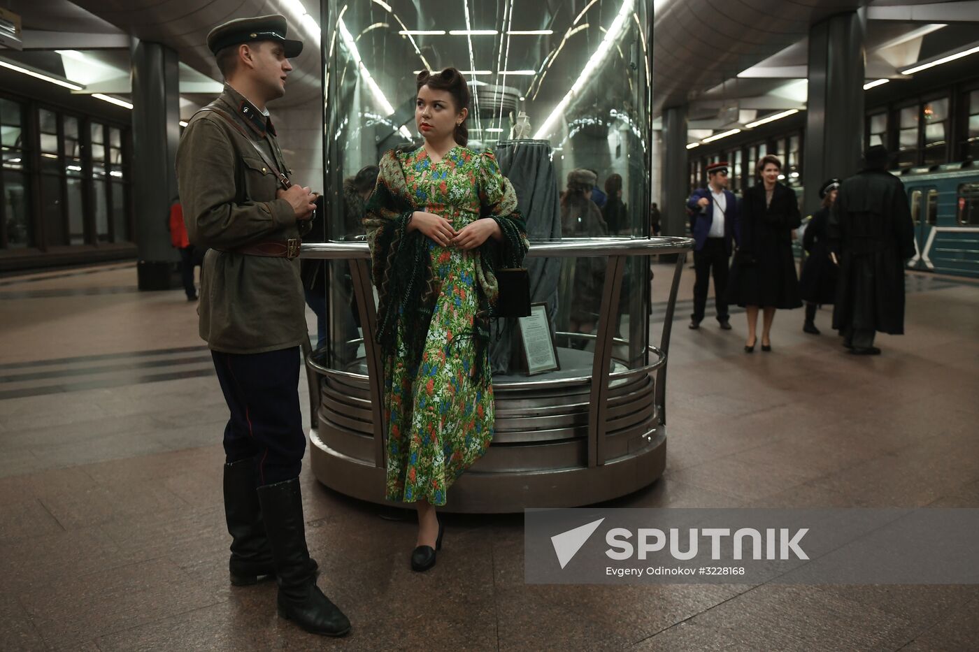 Night tour of the Moscow metro