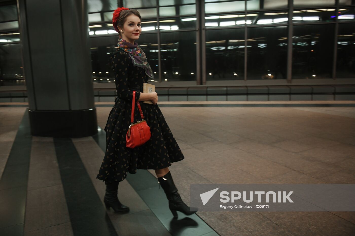 Night tour of the Moscow metro