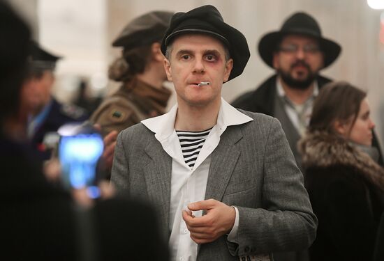 Night tour of the Moscow metro