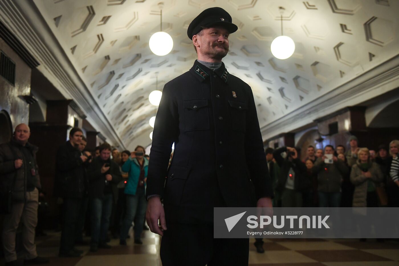 Night tour of the Moscow metro