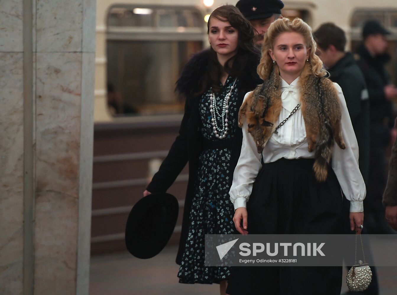 Night tour of the Moscow metro