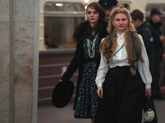 Night tour of the Moscow metro